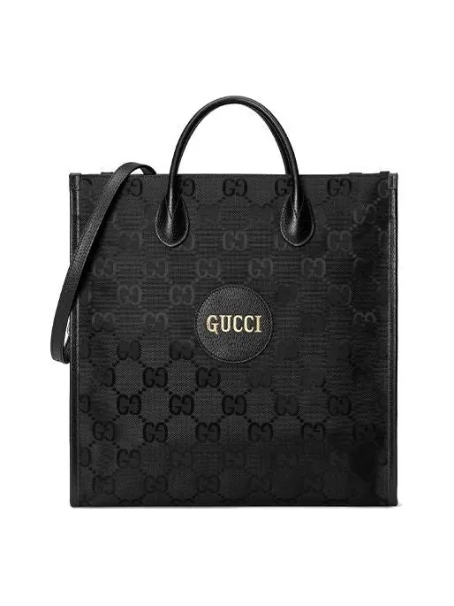Сумка off the grid otg environmental friendly series logo leather logo nylon large capacity handbag black Gucci — 1
