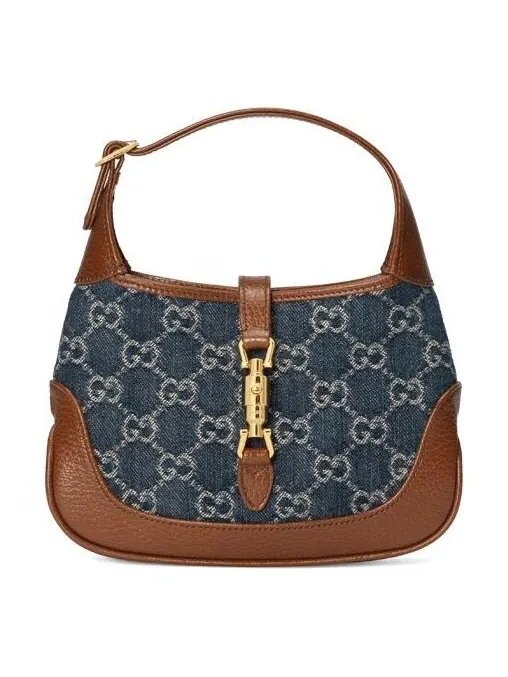 Сумка мини top-handle Gucci Jackie 1961 Denim Single — 1