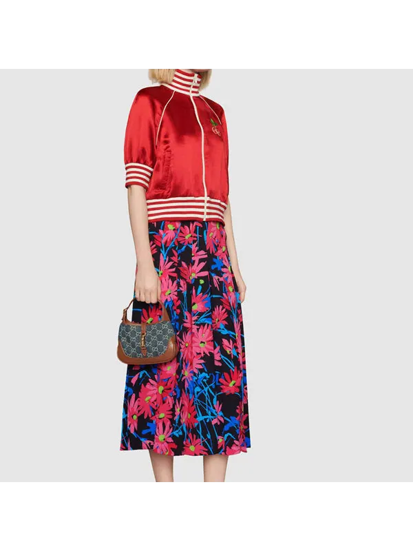 Сумка мини top-handle Gucci Jackie 1961 Denim Single — 3