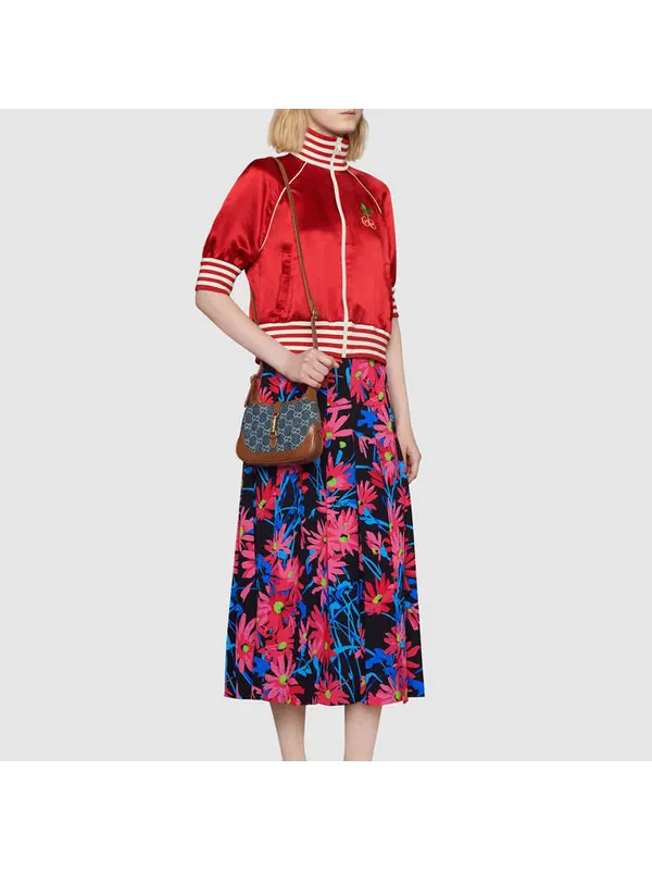 Сумка мини top-handle Gucci Jackie 1961 Denim Single — 4