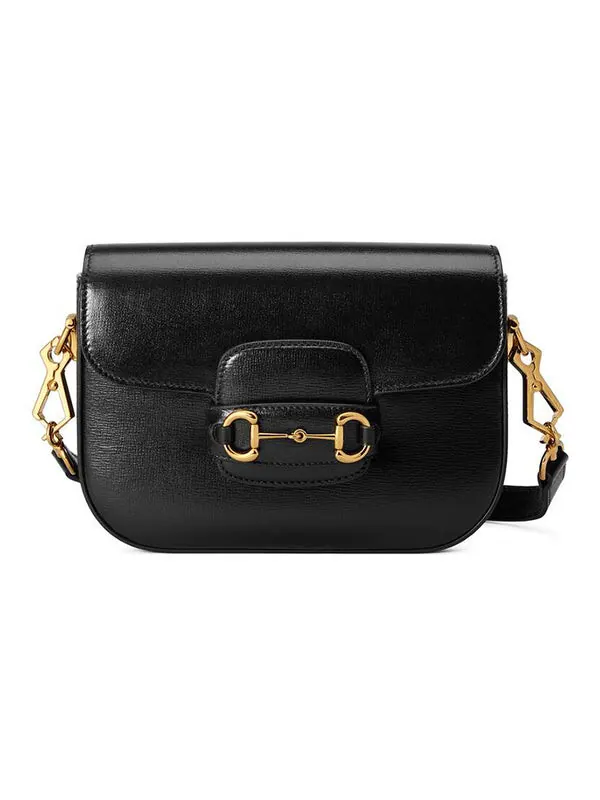 Сумка женская кросс-боди Gucci Horsebit 1955 — изображение 2 из 4, черный