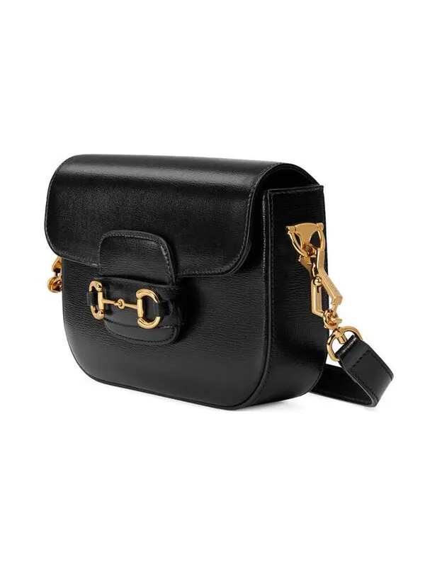 Сумка женская кросс-боди Gucci Horsebit 1955 — изображение 3 из 4, черный
