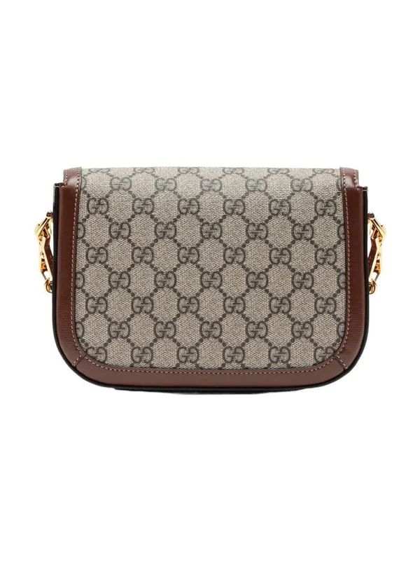 Сумка женская кросс-боди Gucci Horsebit 1955 — изображение 3 из 4, бежевый