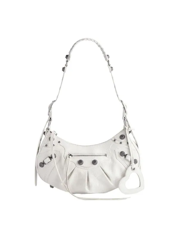 Сумка le cagole small shoulder bag 'white' Balenciaga — 1