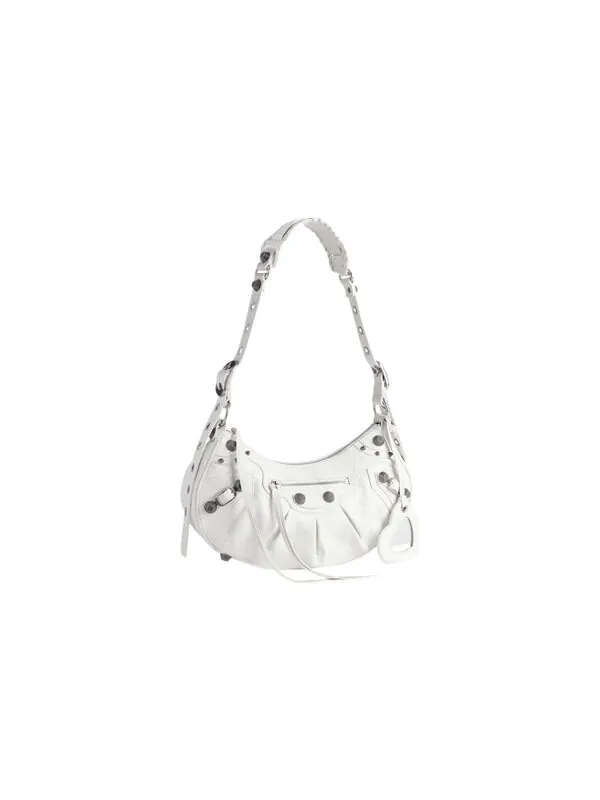 Сумка le cagole small shoulder bag 'white' Balenciaga — 2