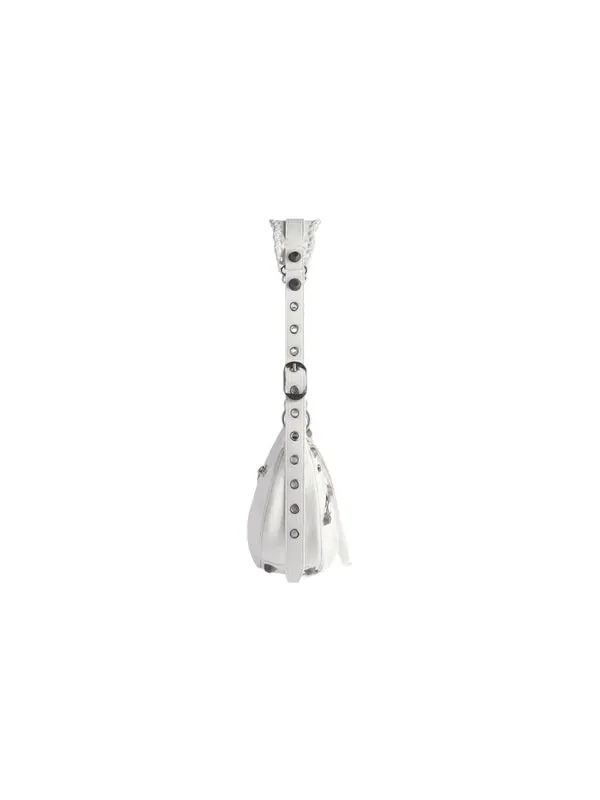 Сумка le cagole small shoulder bag 'white' Balenciaga — 3