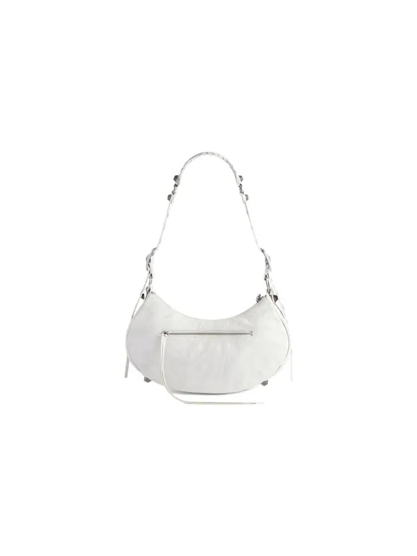 Сумка le cagole small shoulder bag 'white' Balenciaga — 4