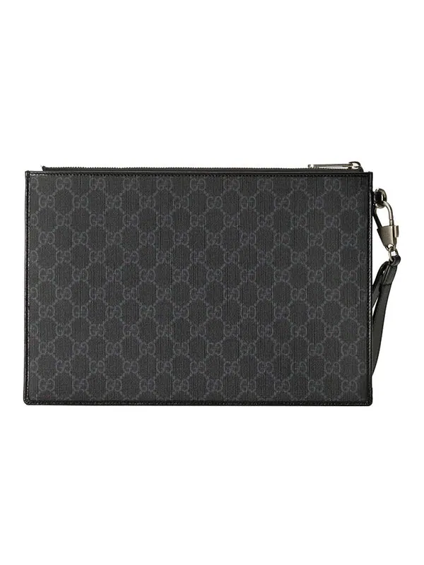 Сумка pouch with interlocking g 'black' Gucci — 3