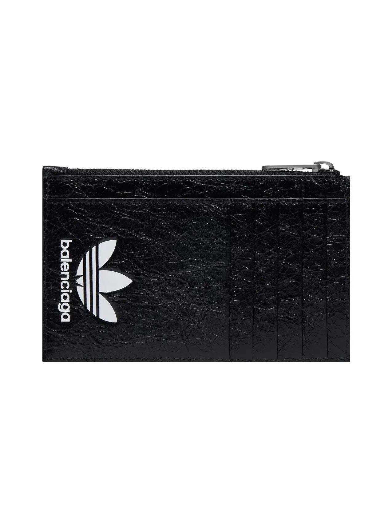 Длинный держатель для монет и карт Balenciaga x Adidas — изображение 2 из 2, черный