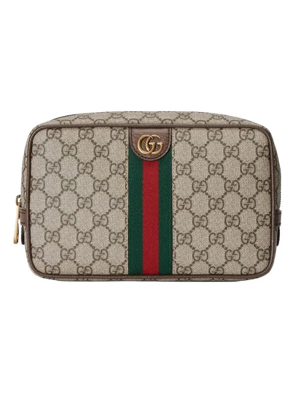 Сумка женская кросс-боди Gucci Savoy Toiletry Case — изображение 1 из 1, бежевый