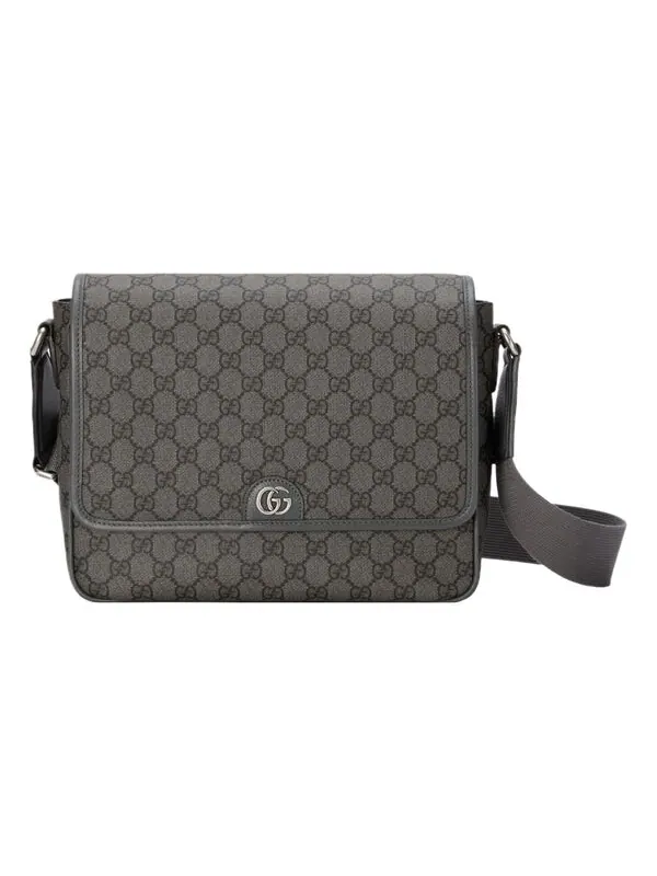 Сумка ophidia medium messenger bag 'grey black' Gucci — 1