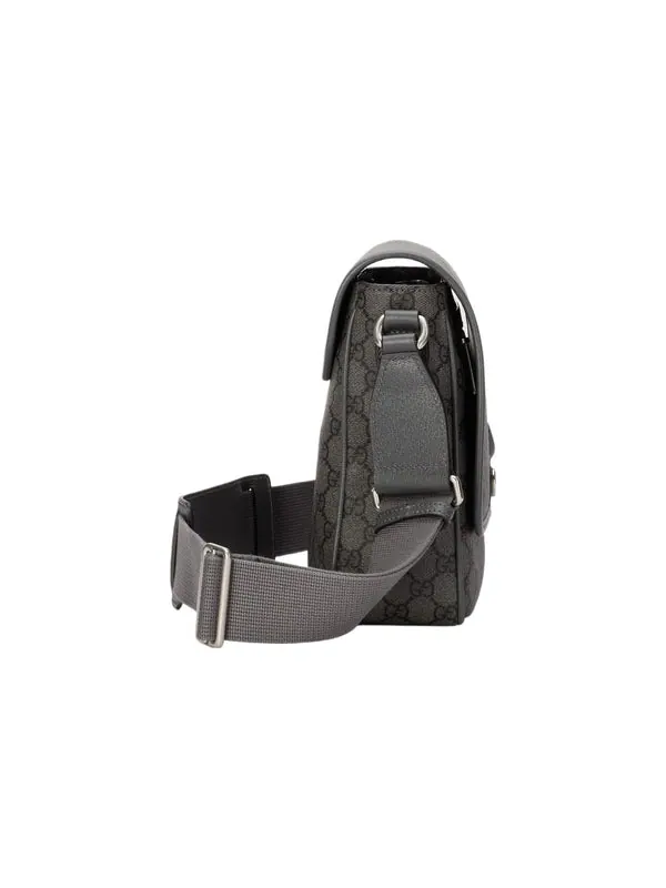 Сумка ophidia medium messenger bag 'grey black' Gucci — 4