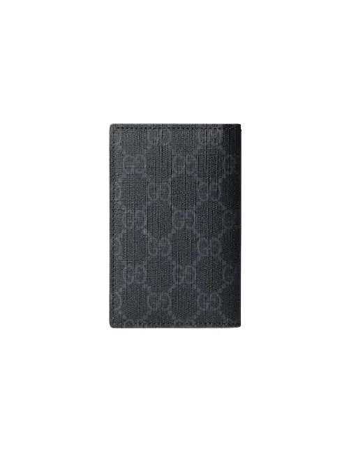 Кошелек-держатель для карт Gucci 26 GG — изображение 4 из 4, черный