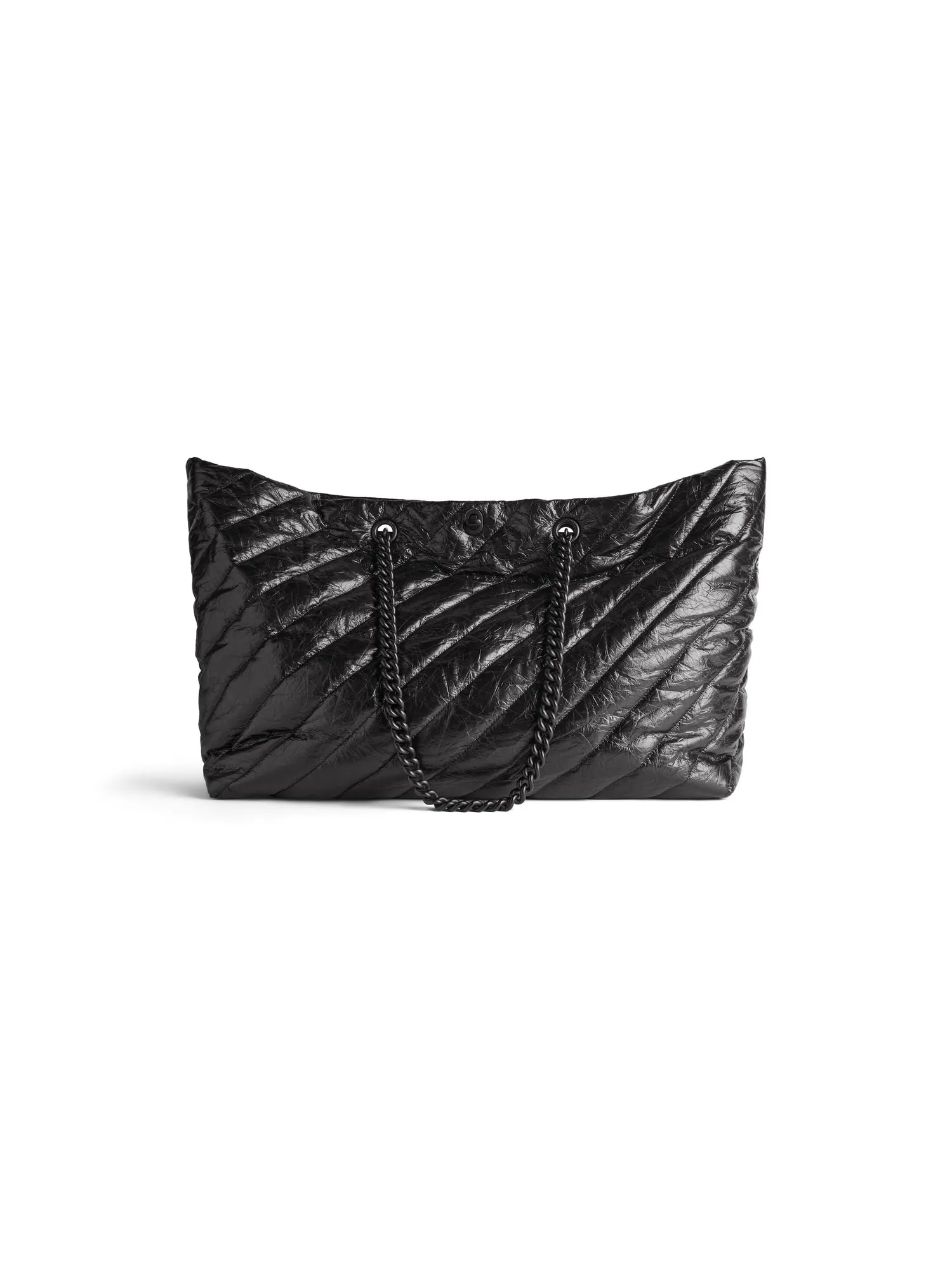 Сумка женская большая тоут Balenciaga Crush Carry All — изображение 2 из 6, черный