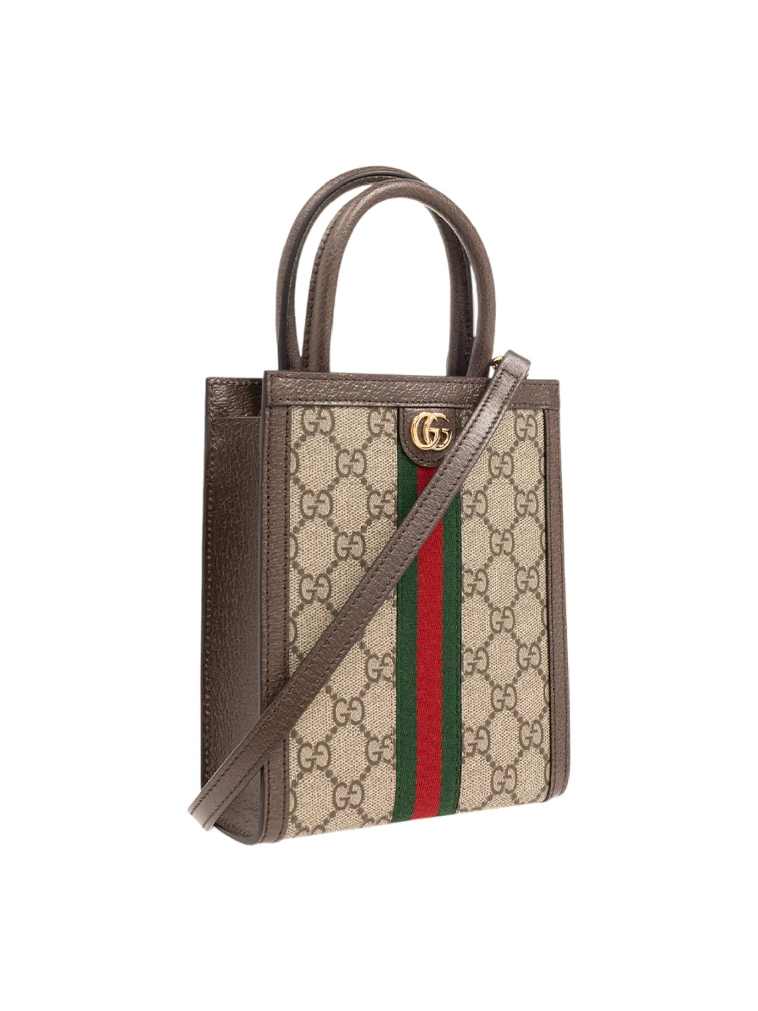 Сумка Gucci Ophidia Super Mini Shoulder Bag 'Beige Brown' — 2