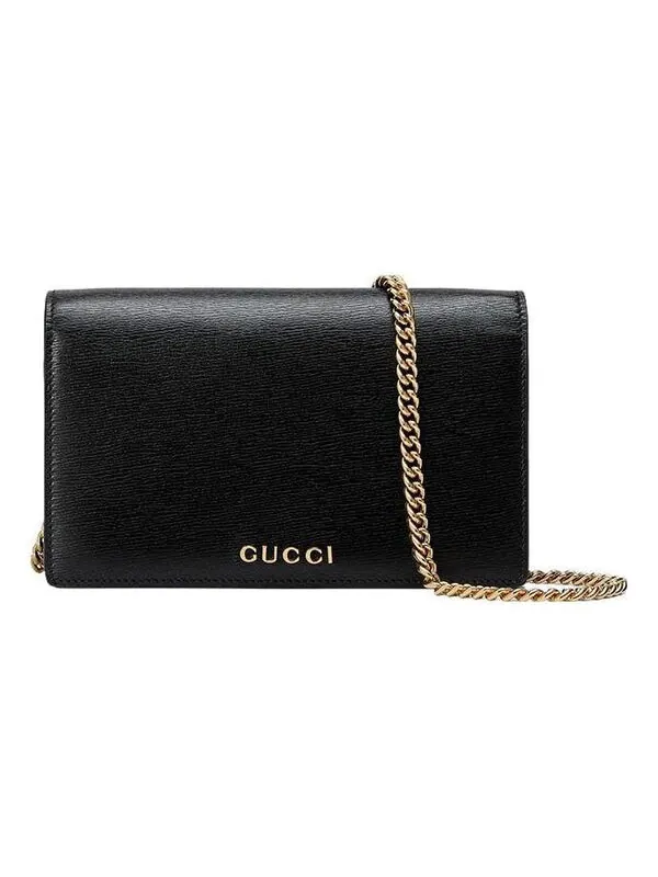 Сумка женская кросс-боди натуральная кожа Gucci — изображение 1 из 4, черный