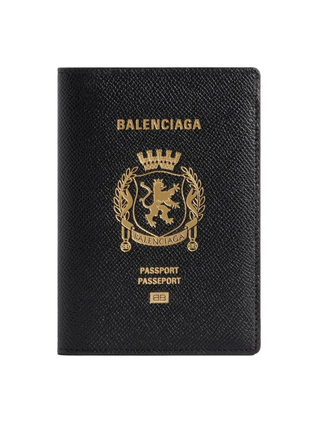 Чехол для паспорта Balenciaga — изображение 1 из 3, черный