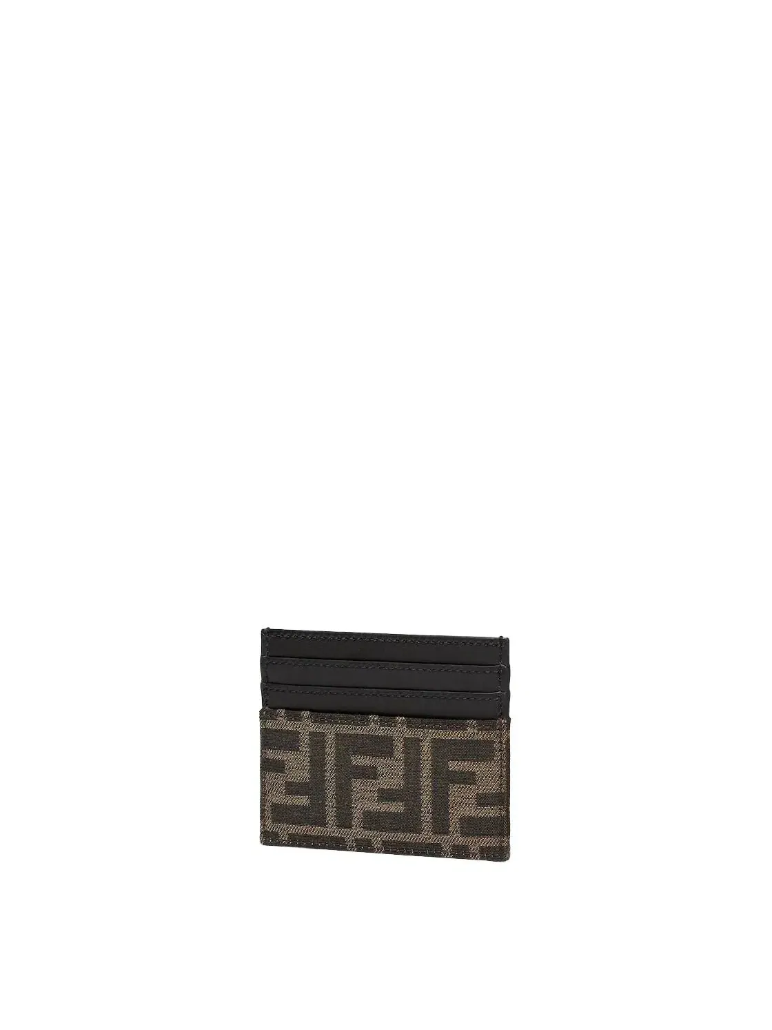 Кардхолдер Fendi SS26 FF Jacquard, коричневый, 7M0164ALWKF0L3T — изображение 2 из 3