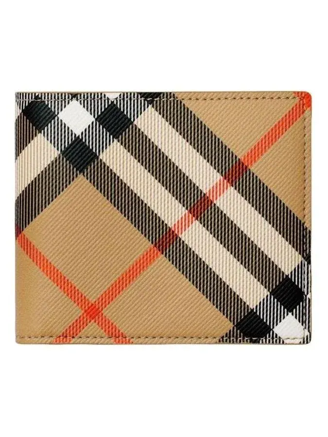 Кошелек-портмоне Burberry 26 Check Bifold Wallet 'Sand' — изображение 1 из 3, бежевый