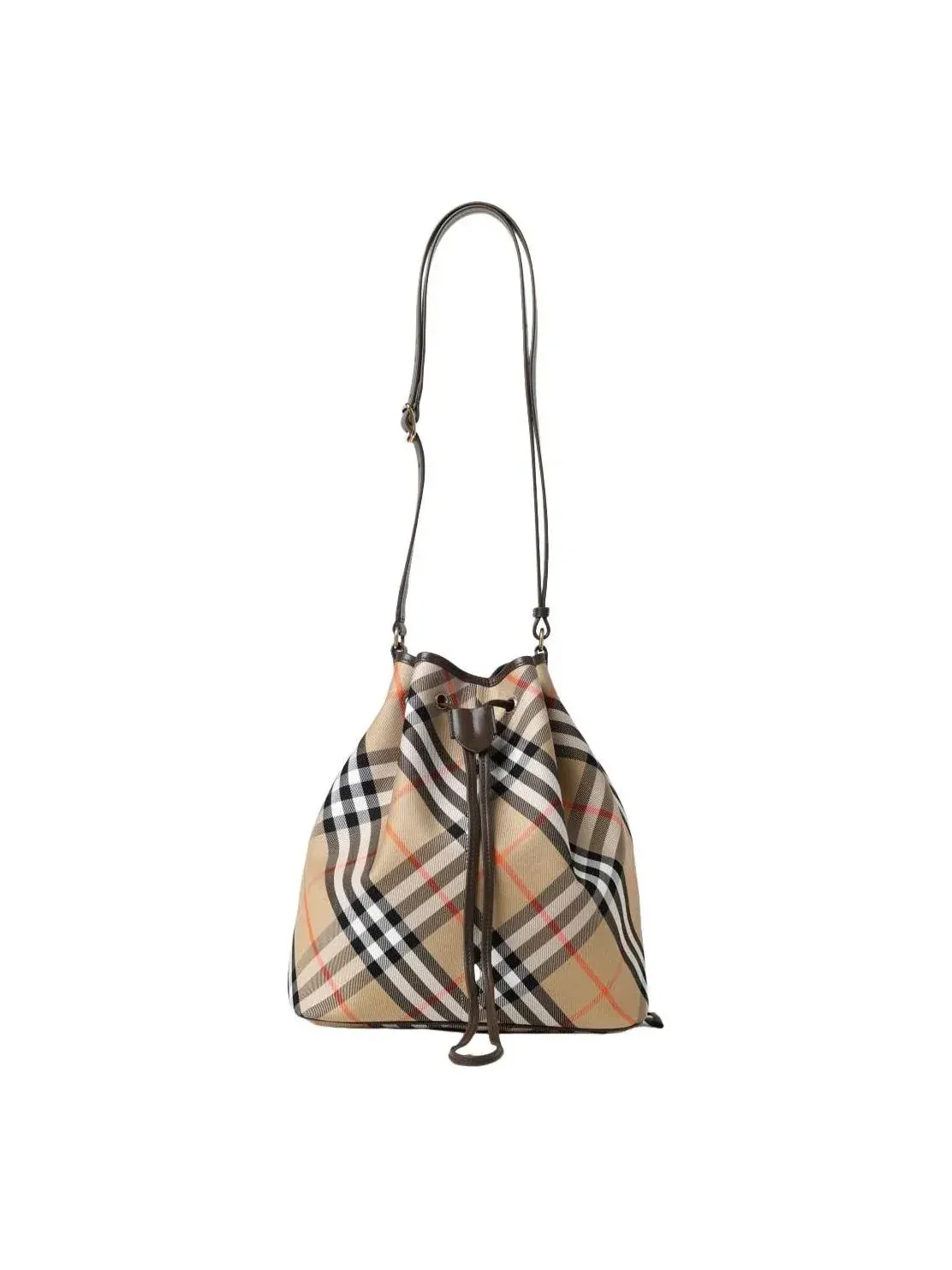 Сумка Burberry Vintage Check из хлопка с покрытием — изображение 1 из 5, бежевый