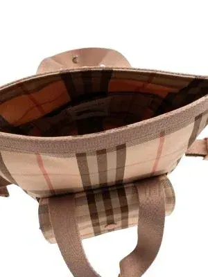 Сумка-тоут Burberry в клетку Archive Beige — 2