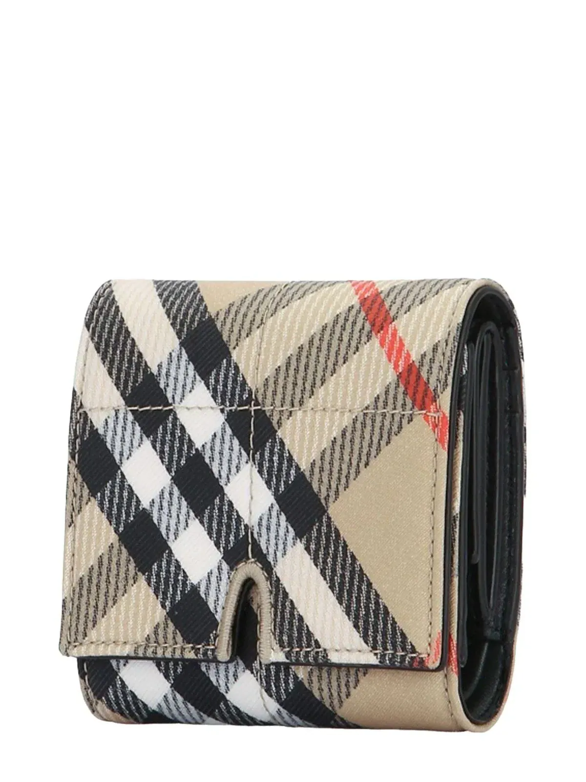 Кошелек Burberry 25 Snip Wallet — изображение 3 из 4, бежевый
