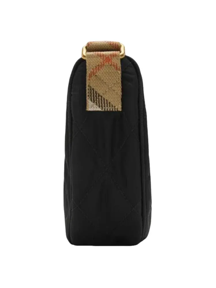 Женская сумка через плечо с ремнем Burberry Horseshoe Crossbody — 2
