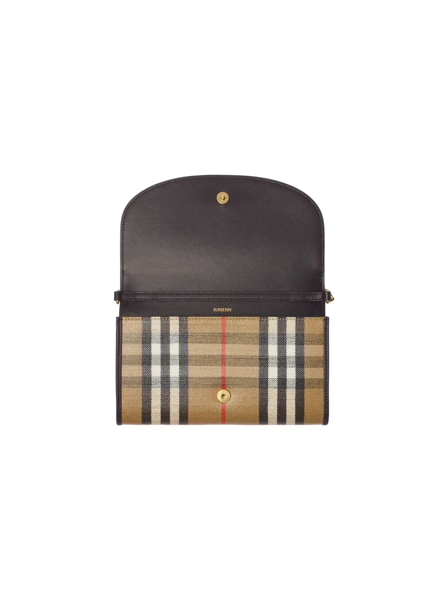 Кошелек Burberry 25 Highlands с цепочкой — изображение 2 из 6, бежевый
