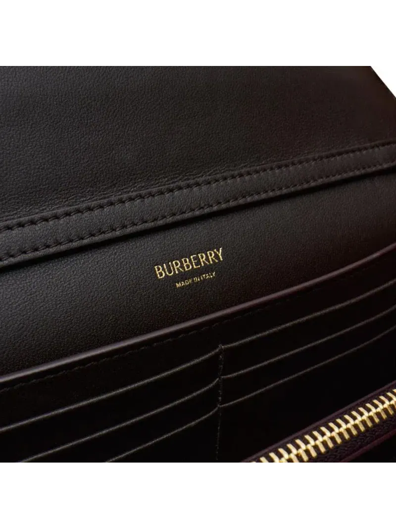 Кошелек Burberry 25 Highlands с цепочкой — изображение 3 из 6, бежевый
