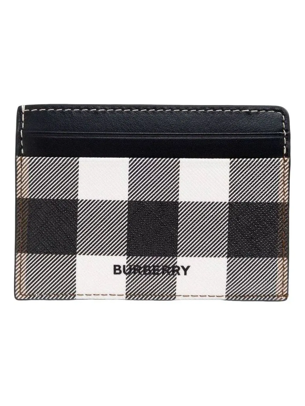 Чехол для карт Burberry 26 Check Card Case — изображение 1 из 4, черный