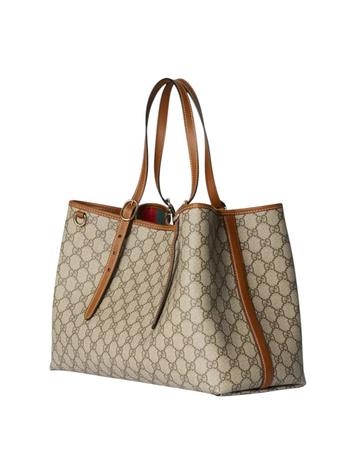 Сумка женская средняя тоут Gucci GG Emblem — изображение 3 из 5, мульти