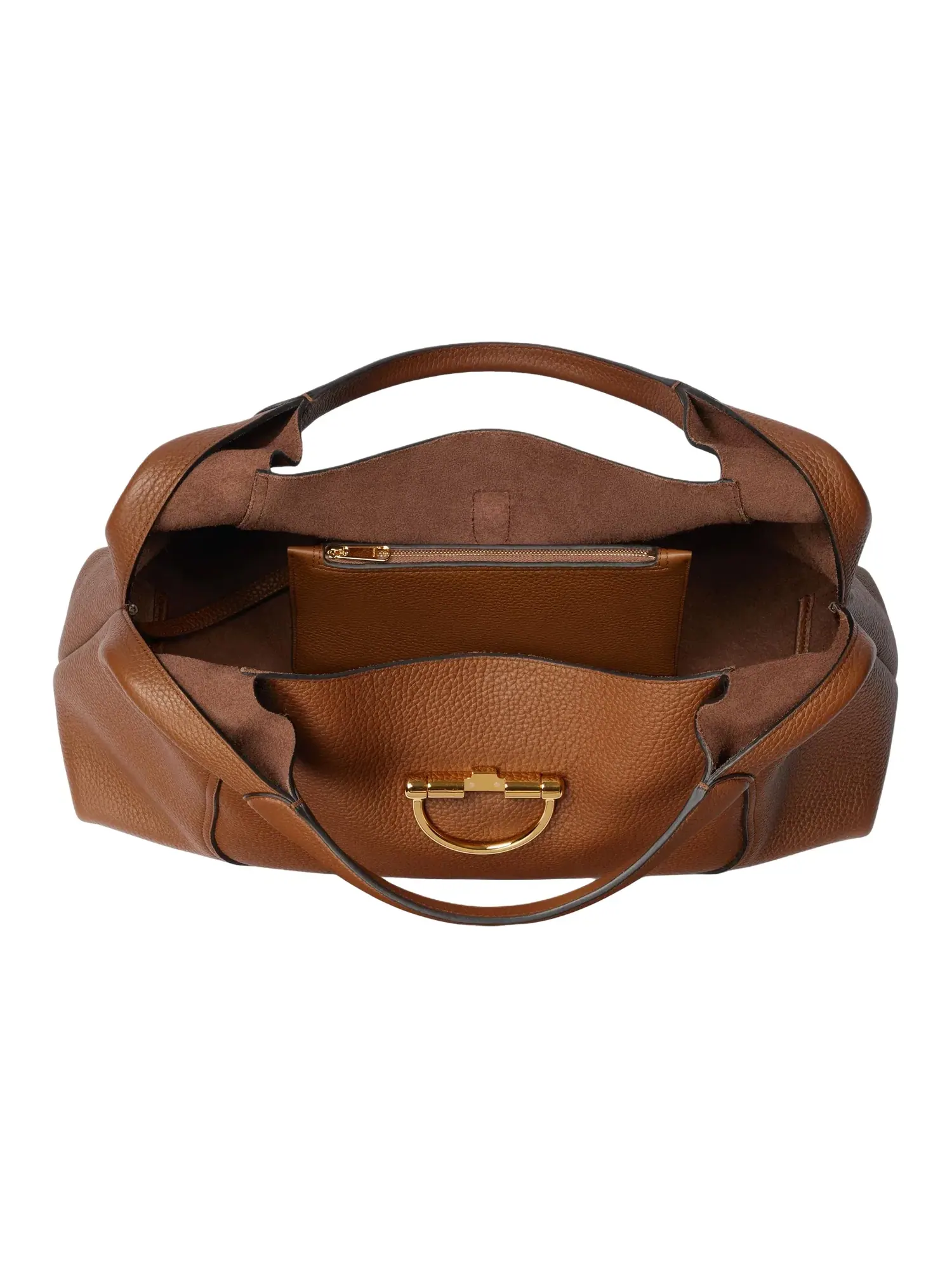 Сумка женская кросс-боди Gucci Softbit Maxi — изображение 5 из 7, коричневый