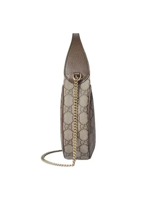 Сумка женская кросс-боди Gucci Ophidia 26 — изображение 4 из 10, бежевый