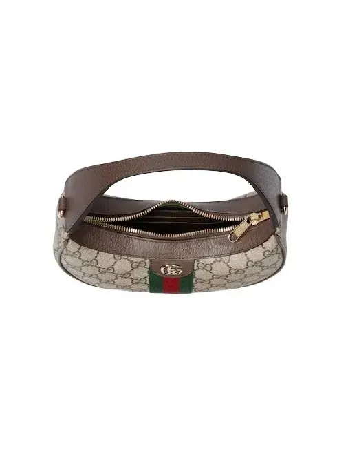 Сумка женская кросс-боди Gucci Ophidia 26 — изображение 5 из 10, бежевый