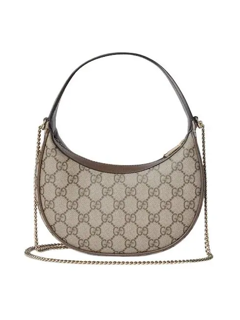 Сумка женская кросс-боди Gucci Ophidia 26 — изображение 7 из 10, бежевый