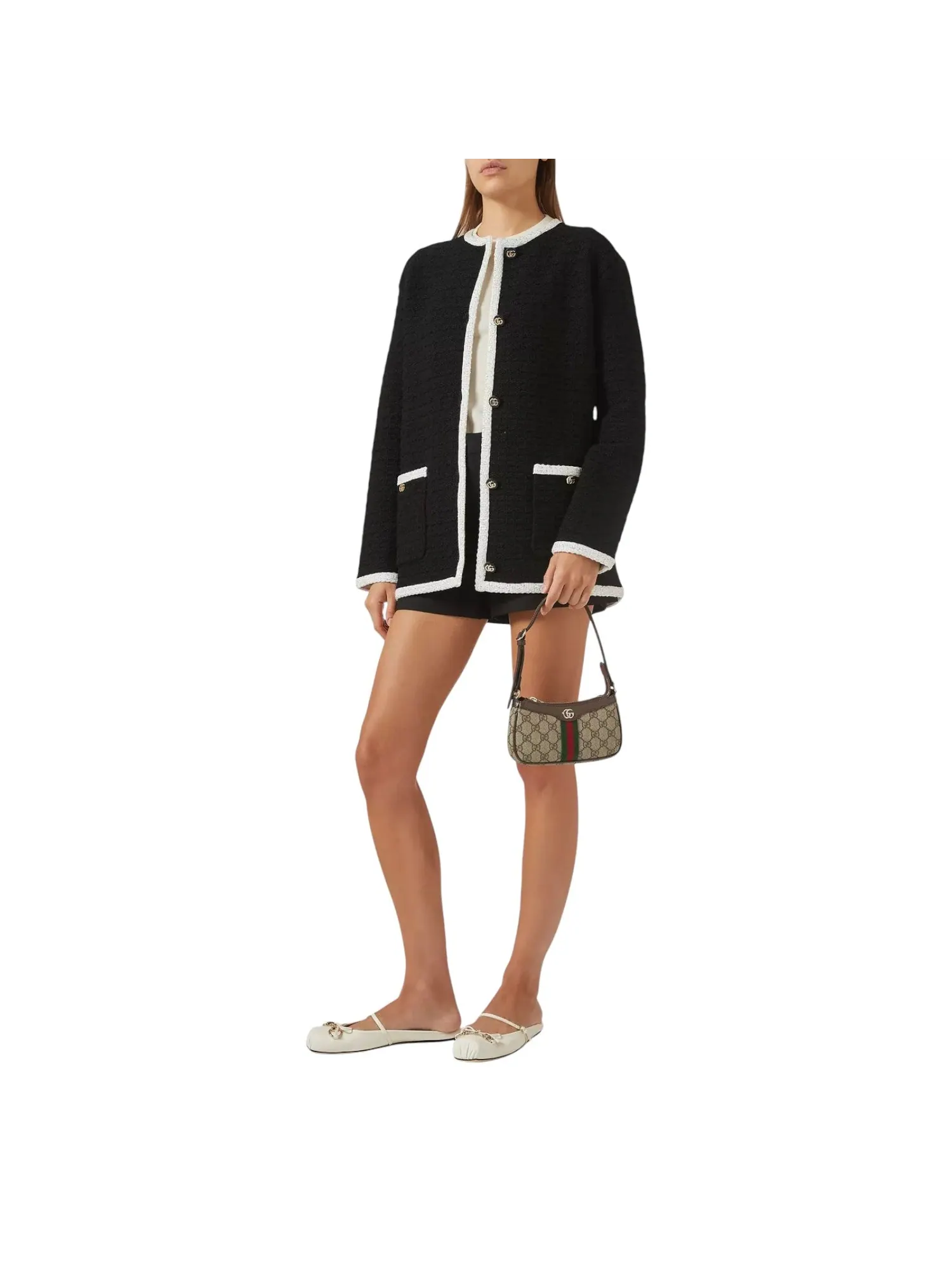Сумка женская кросс-боди Gucci Ophidia GG — изображение 4 из 5, мульти