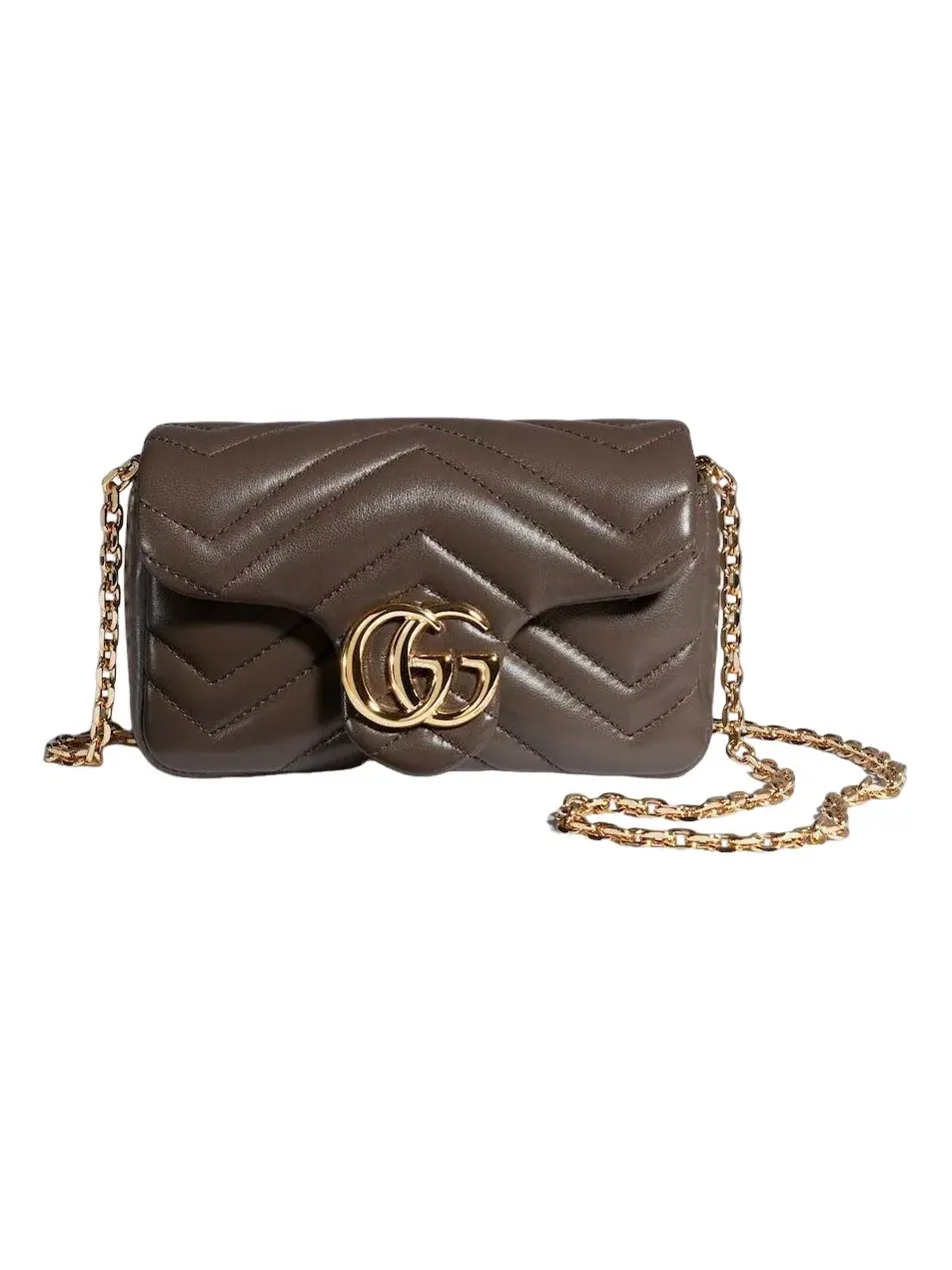 Сумка женская кросс-боди Gucci GG Marmont — изображение 1 из 5, коричневый