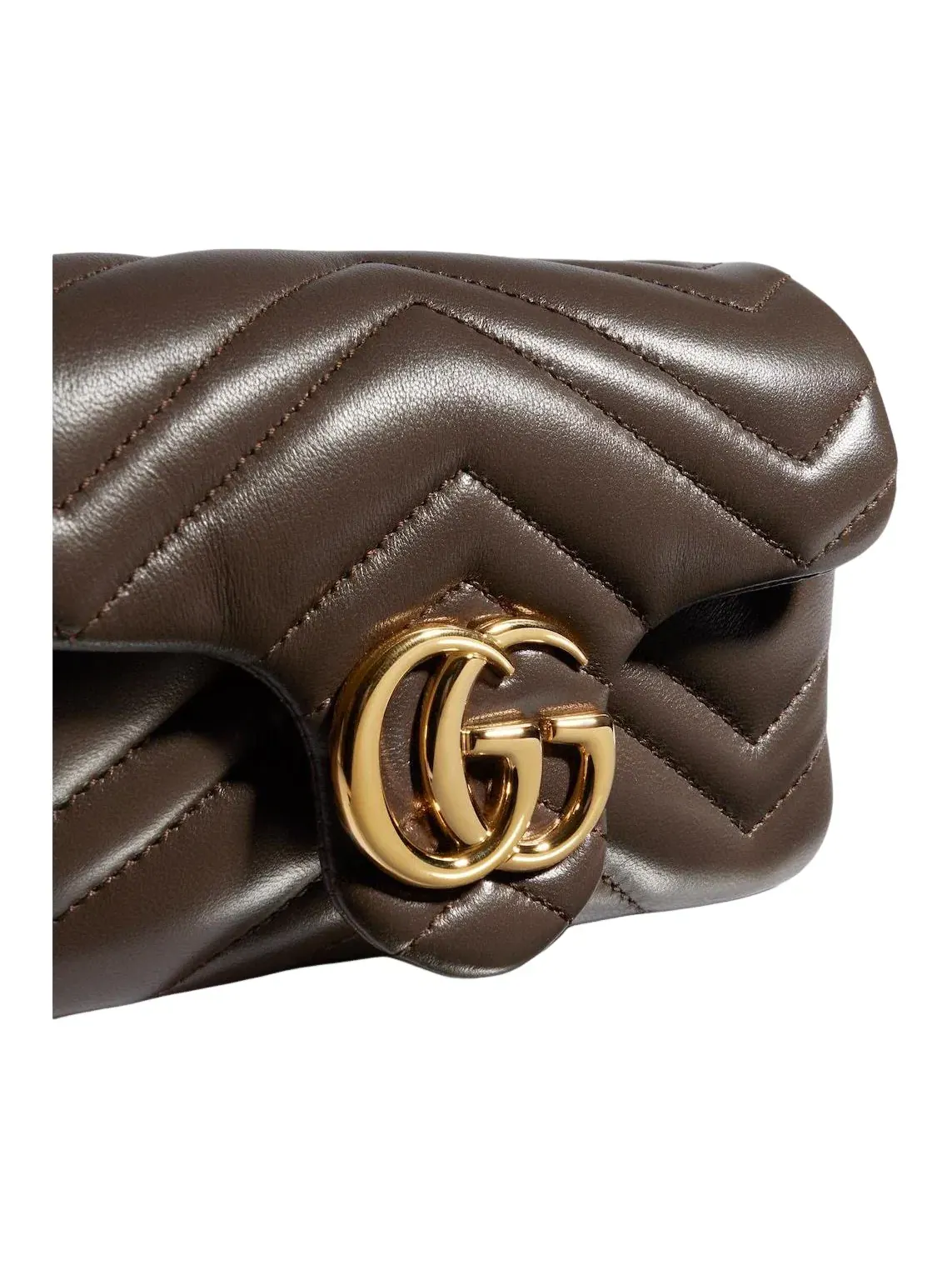 Сумка женская кросс-боди Gucci GG Marmont — изображение 5 из 5, коричневый