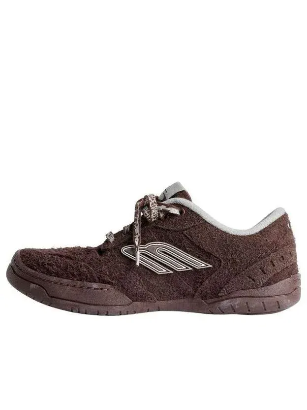 Сумка Balenciaga Hamptons Suede 'Brown' — 1