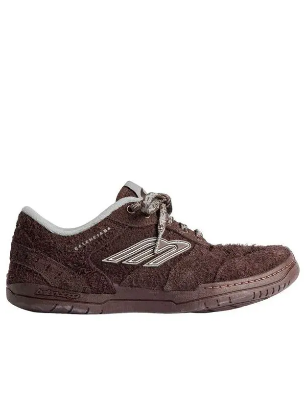 Сумка Balenciaga Hamptons Suede 'Brown' — 2