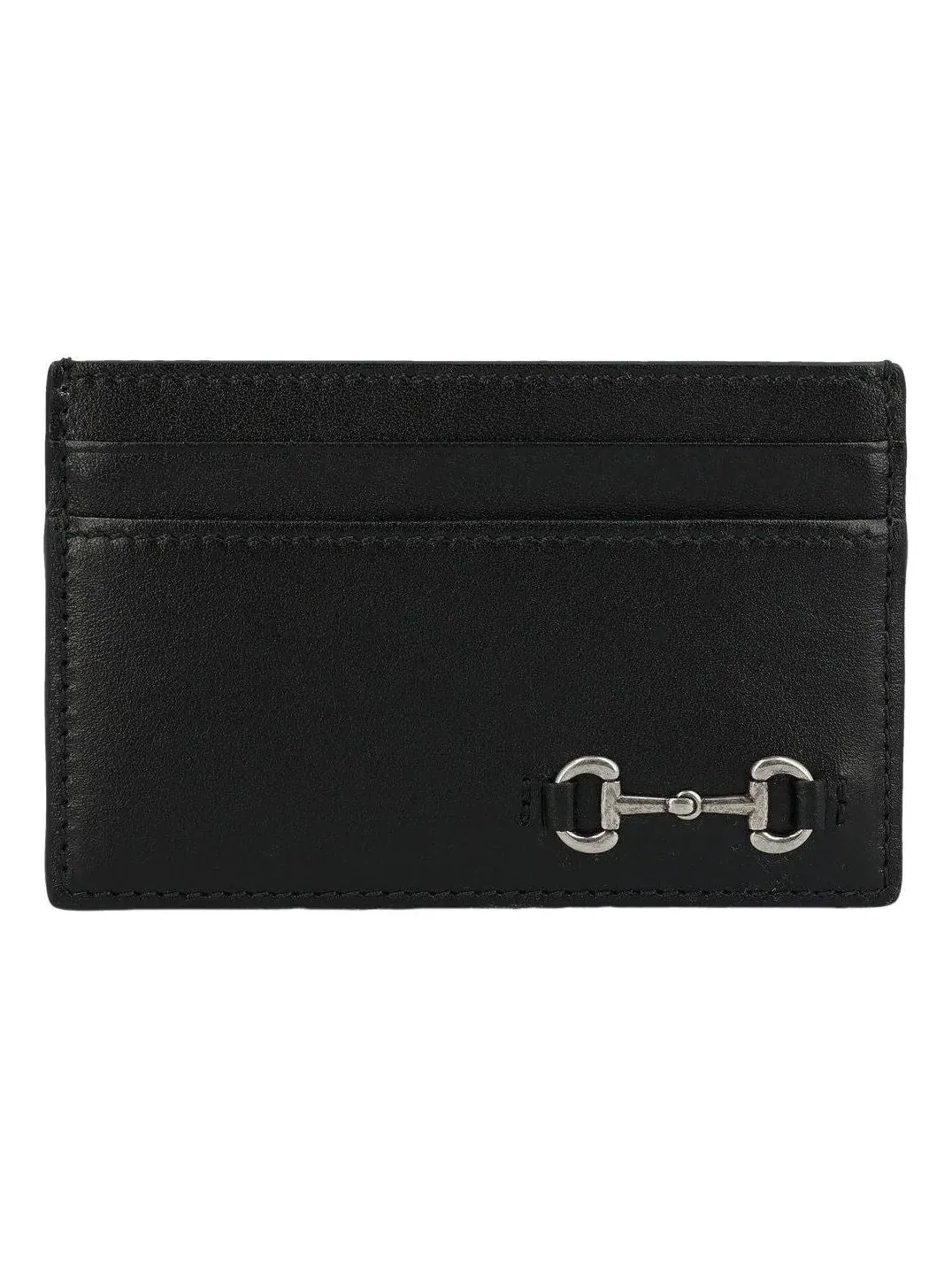 Держатель для карт Gucci 25 Horsebit — изображение 1 из 4, черный