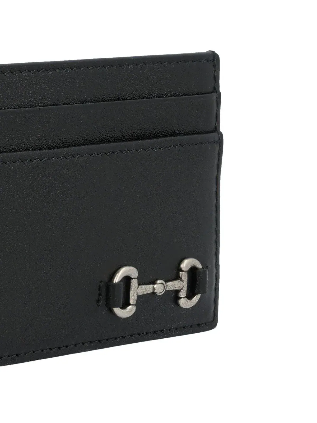 Держатель для карт Gucci 25 Horsebit — изображение 3 из 4, черный
