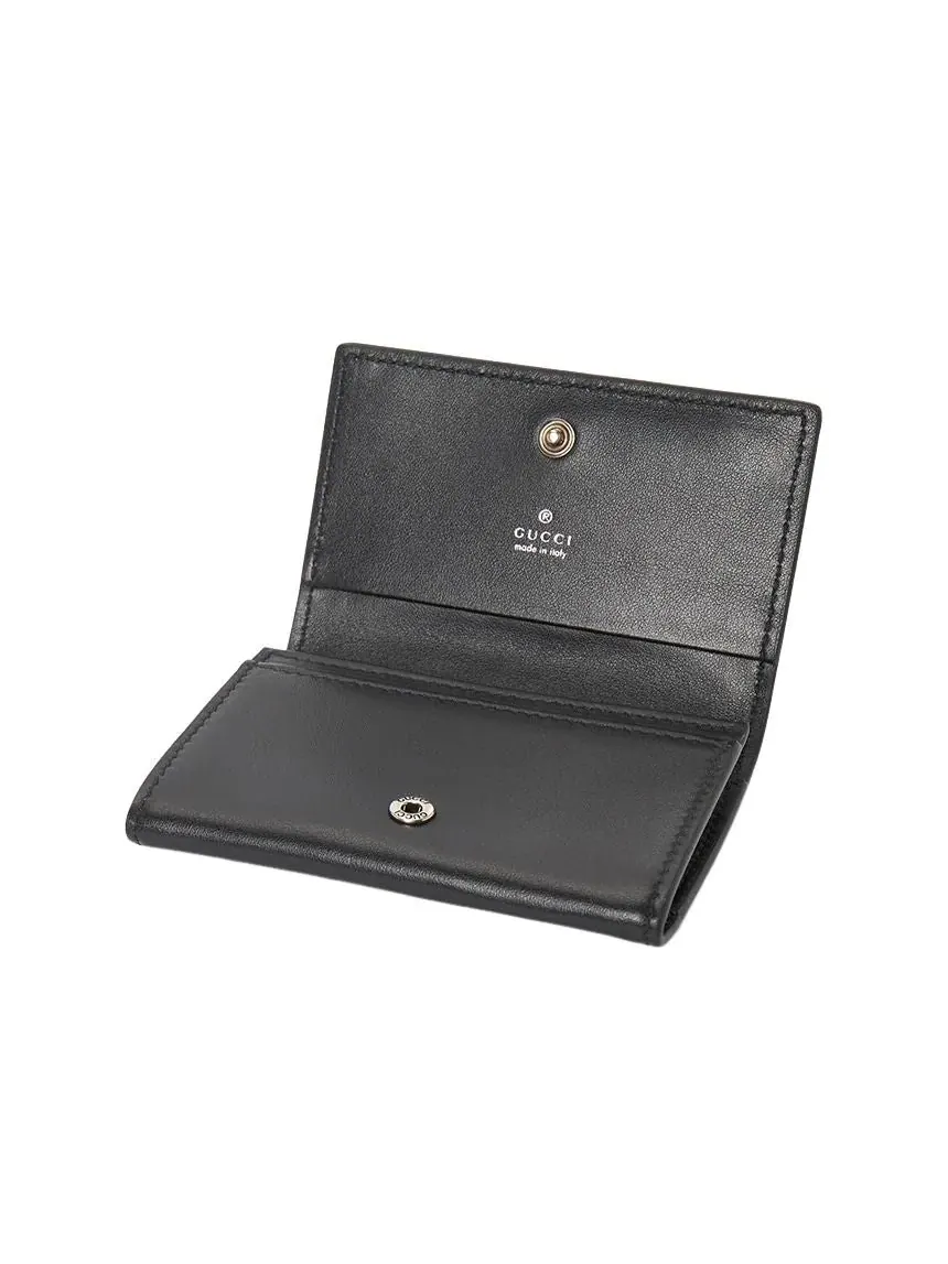 Футляр для карт Gucci 25 Horsebit Long Card Case 'Black' — изображение 2 из 5, черный