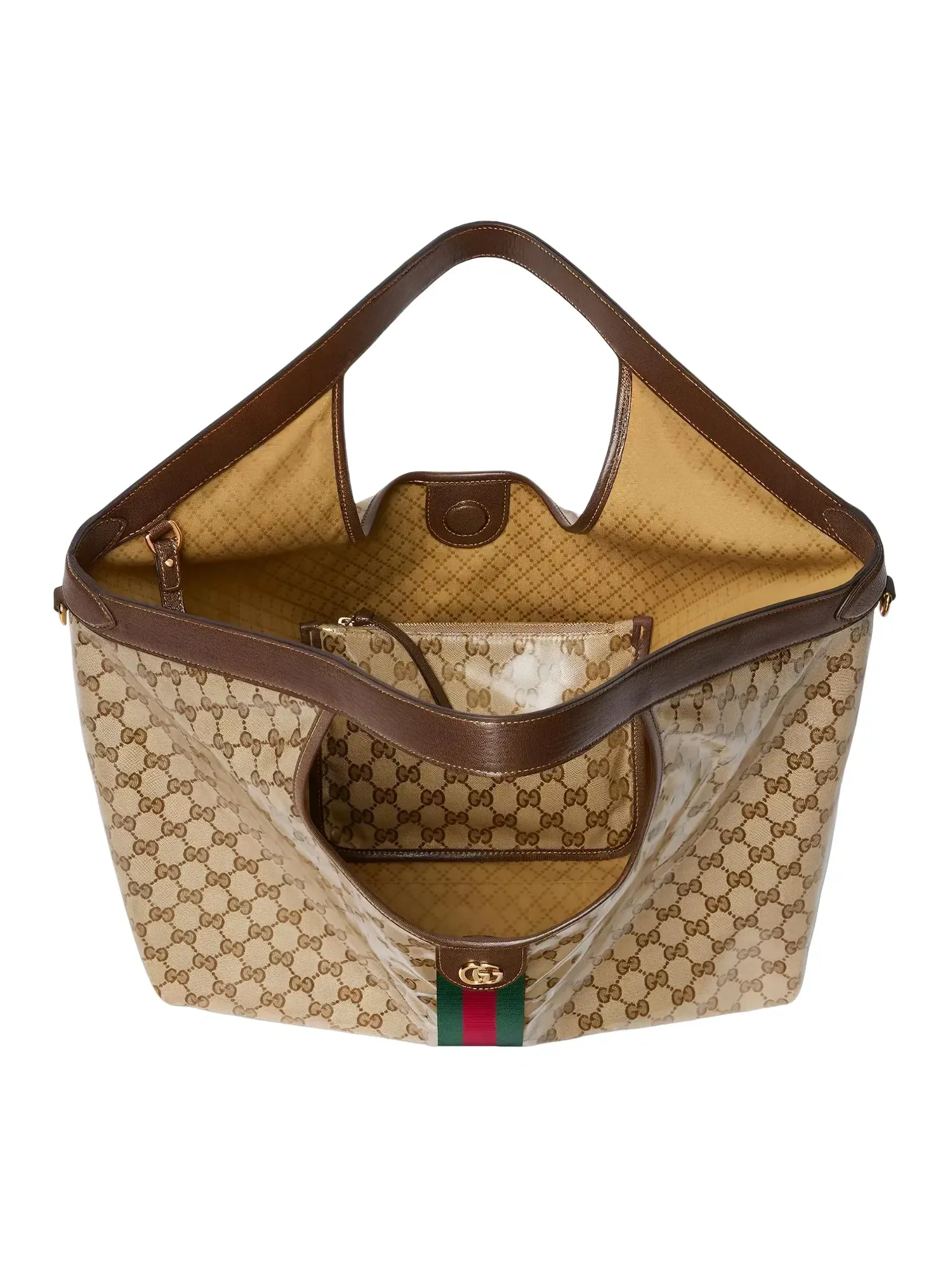 Сумка женская шоппер текстиль Gucci Giglio — 4