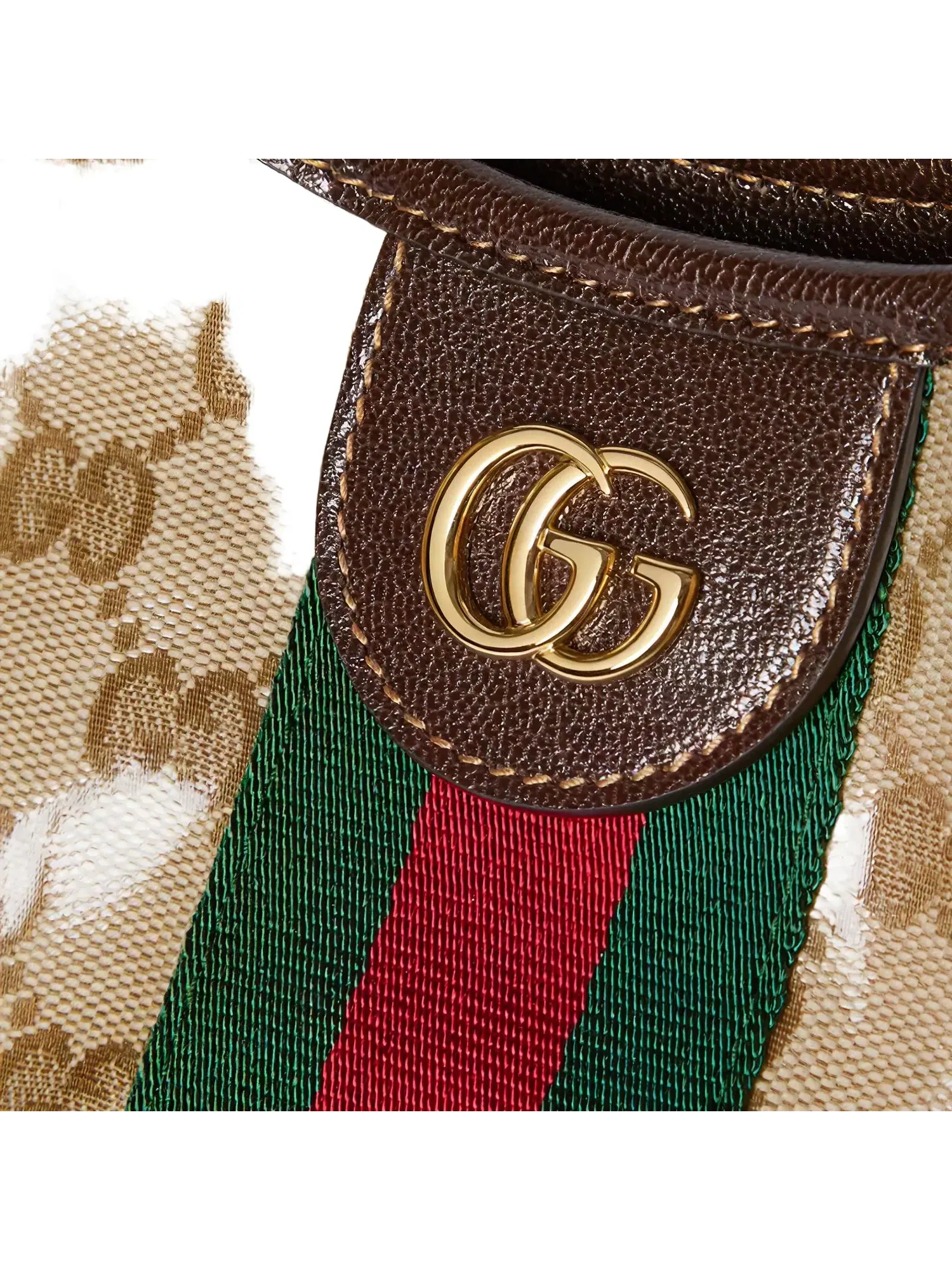 Сумка женская шоппер текстиль Gucci Giglio — 5