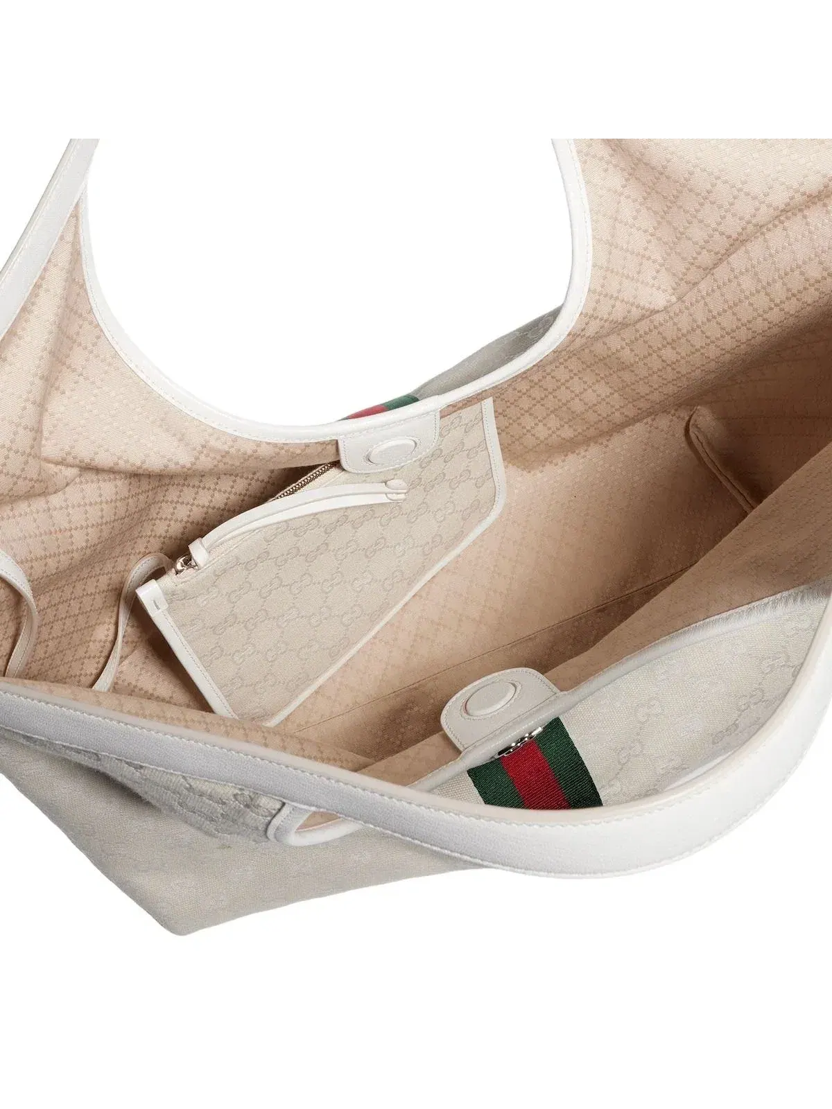Сумка женская шоппер холст Gucci Giglio — 4