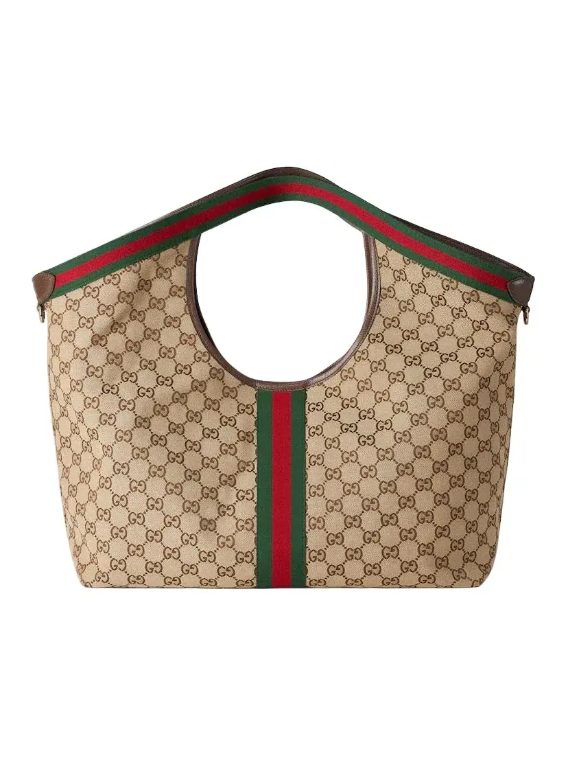 Сумка женская шоппер холст Gucci Giglio — 4
