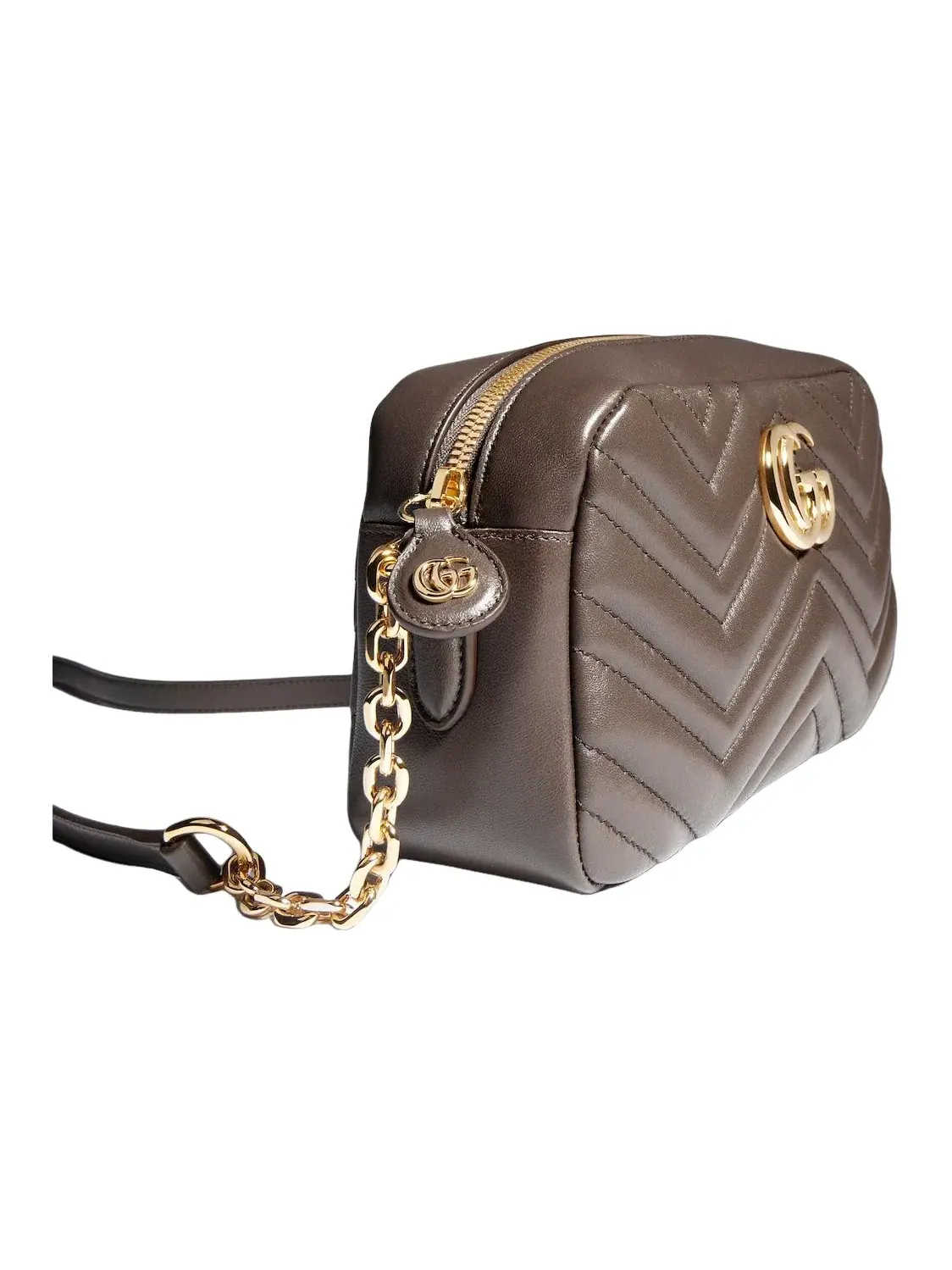 Сумка Gucci GG Marmont — изображение 2 из 6, коричневый