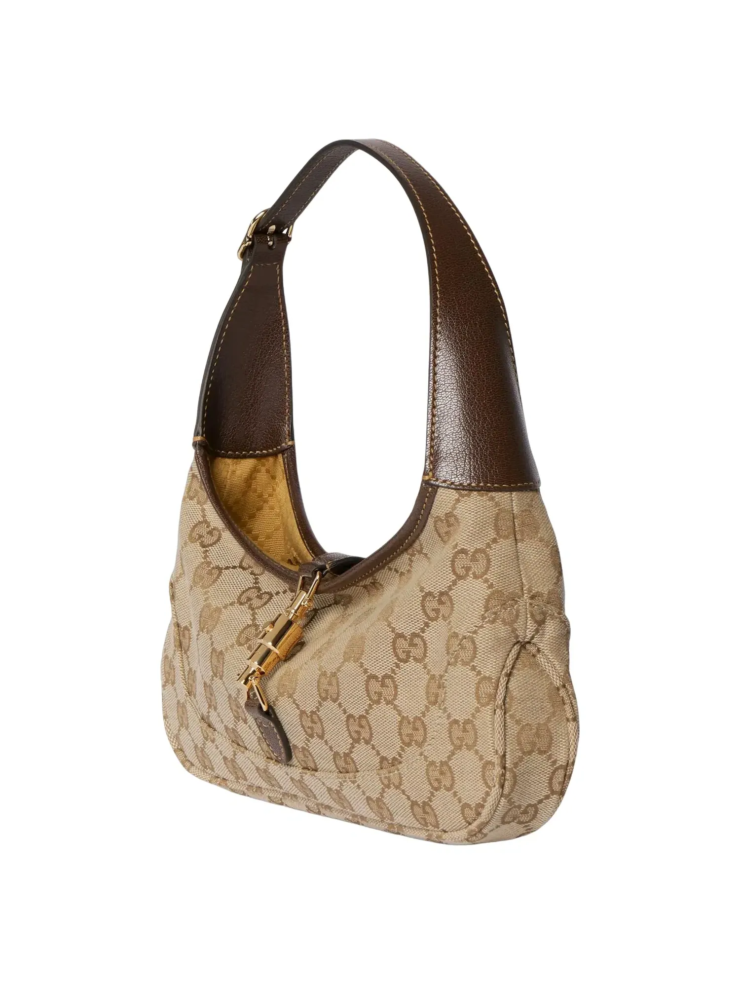 Сумка женская шоппер кожа Gucci Jackie Slim Medium Shoulder Bag — изображение 3 из 6, мульти