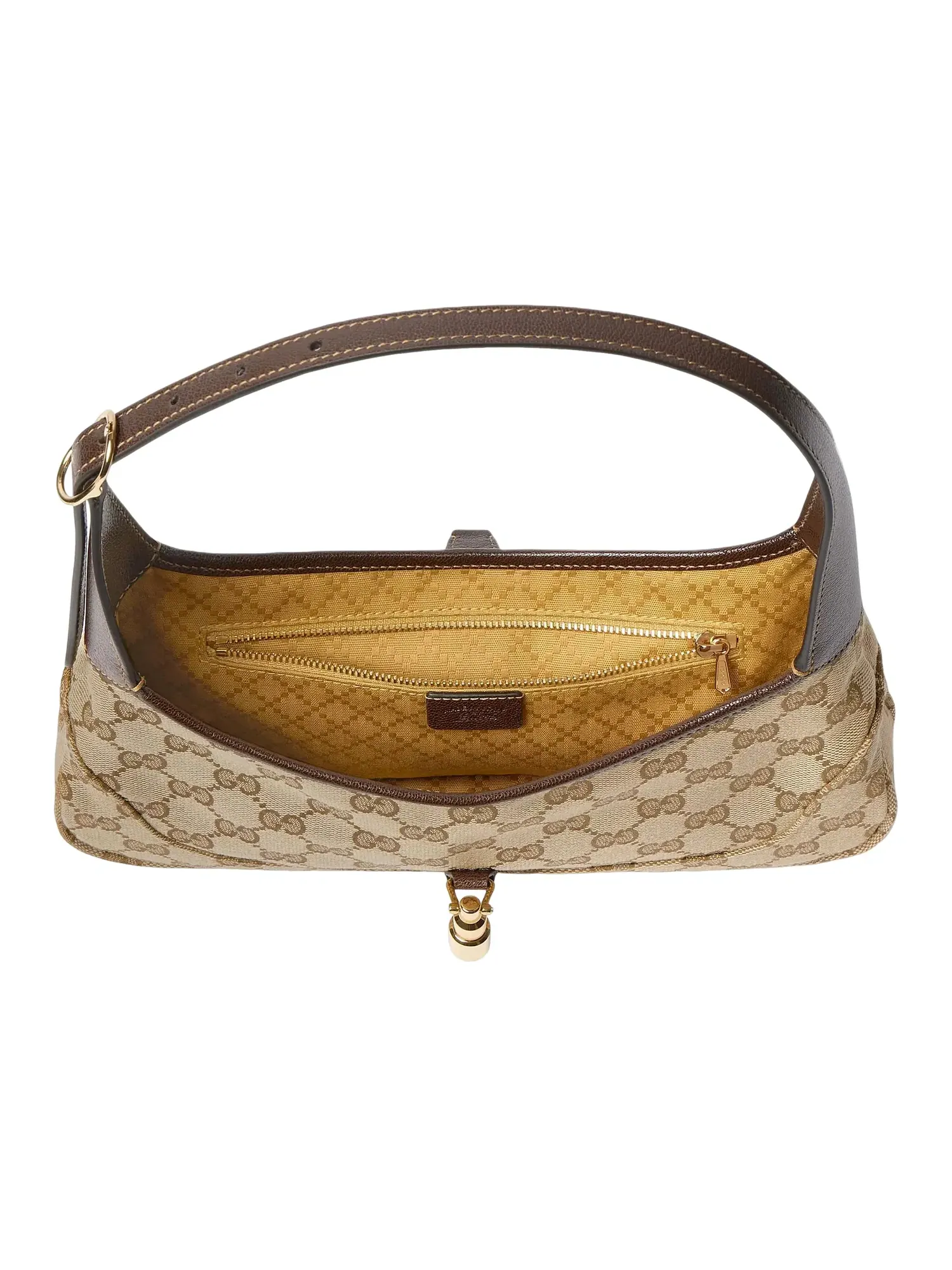 Сумка женская шоппер кожа Gucci Jackie Slim Medium Shoulder Bag — изображение 5 из 6, мульти
